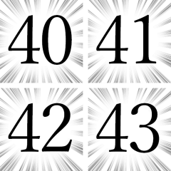 NUMBER SYUCYUSEN Sticker2