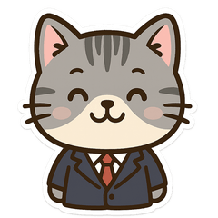 Office Cat Polite Keigo Stickers Vol.2