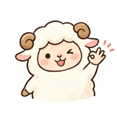 Cute & Fluffy Sheep