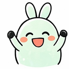 4歲女孩畫的神秘蛋蛋兔