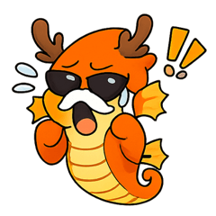 墨鏡海馬悠遊登場 @SFW