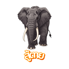 Powerful Macho Elephant