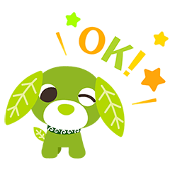うごく!お茶犬の日常スタンプ