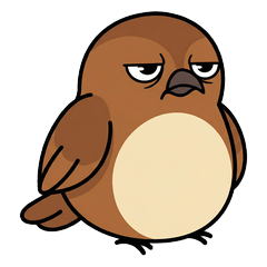 傲嬌胖麻雀（日常與工作）