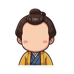 武士表情拚貼樂