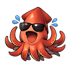 墨鏡巨型魷震撼登場 @SFW