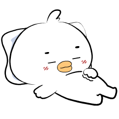 Cute White Bird v1