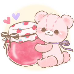 毛茸茸♡粉紅泰迪的每日暖心貼圖
