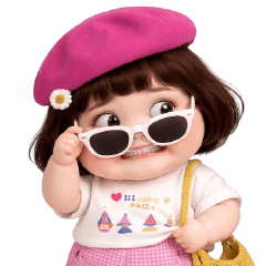 Funny face girl 219 BIG EN
