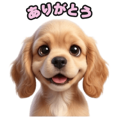 Cocker Spaniel LINE Stickers 146