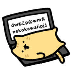 cute redtabby sticker4