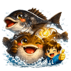 Cute Fish for Everyday Chats