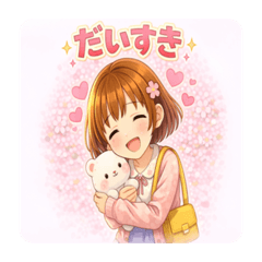 Soft Daily Stickers  Emotions (Spring)