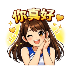 啦啦隊女孩的甜蜜言語