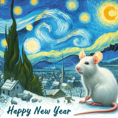 Happy New Year, 2026, Horse 253 Resale