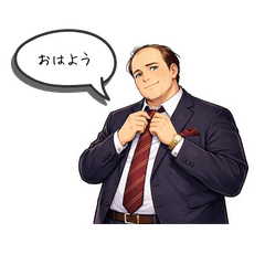 The daily life of a dapper salaryman