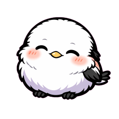 Polite Shimaenaga Stickers7