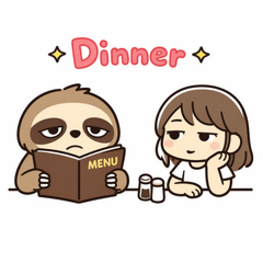 樹懶逛街-ナマケモノとお-Shopping sloth