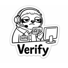 樹懶客服-ナマケモノ対応中-Sloth support