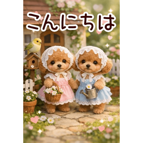 Miniature toy poodle p