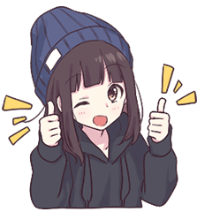 Kurumi-Chan Winter Animation – LINE stickers | LINE STORE