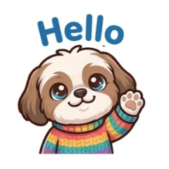 Shih Tzu is always on a mission.