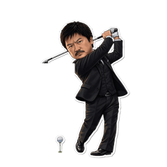 Black Suit Man-Golf Edition