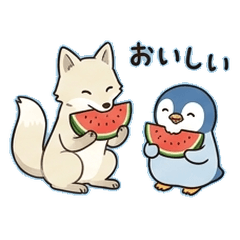 Tiny Penguin & Arctic Fox: Cozy Days