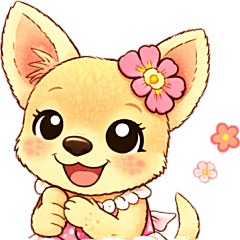 Chihuahua/lovely sticker