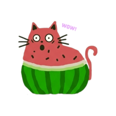 watermelon and donuts