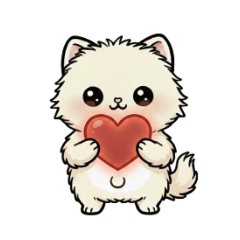 Cute Dog Message Stickers