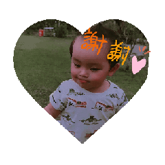 睿睿的動態貼圖超可愛