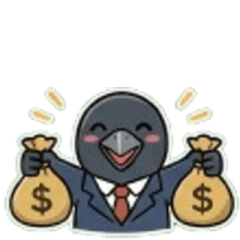 Provocative Bird Series - Finance 1