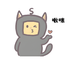 貓咪電視機／甜甜圈雪人