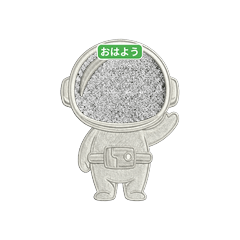 NUITORO Astronaut (Embroidery Style)