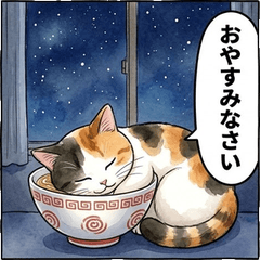 Realistic Cat Foodie Gourmet Greetings