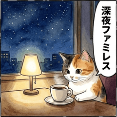 Realistic Food Cat: Diner & Cafe Life