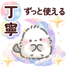 【丁寧】☆星と宇宙☆シマエナガともちっこ