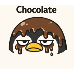 企鵝蛋糕-penguin cake(love you)