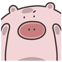 小豬明明的大臉臉