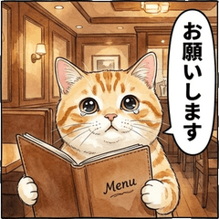 美食貓：晚餐飯テロ日常實用貼圖