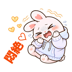 Kawaii Pastel Rabbit : Daily Chats