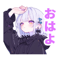 Cute Japanese Subculture Girl Stickers