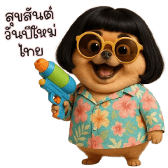 Steve Little Dog Songkran