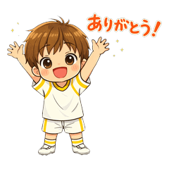 Energetic Soccer Kids