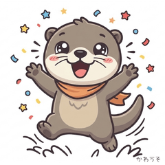 Cute Kawauso Stickers Funny Dog