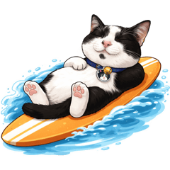 《浪一下就好之厭世貓的海邊日常》