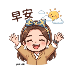 戴珍珠耳環的小惠子