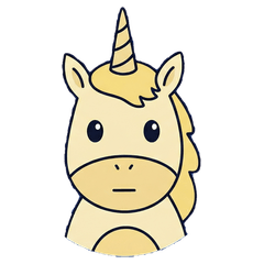 Moody Unicorn: Daily Chat Stickers