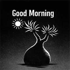 Pachypodium Gracilius Chic Black & White